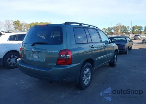 2005 Toyota Highlander V6 from USA, damaged, VIN JTEEP21A450132170